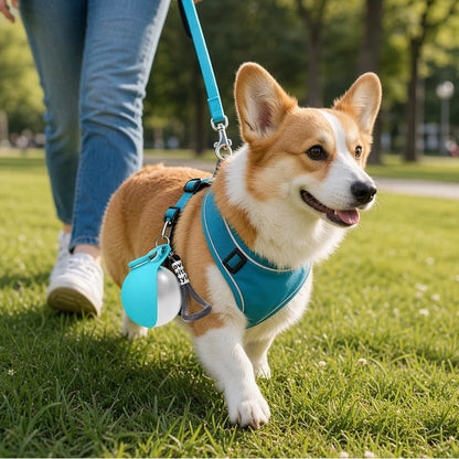 Dogs2Go – Die mobile 2-in-1 Hunde-Trinkflasche